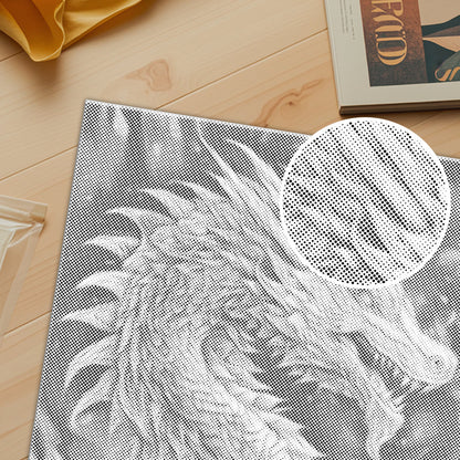 Écaille de dragon – Peinture à points
