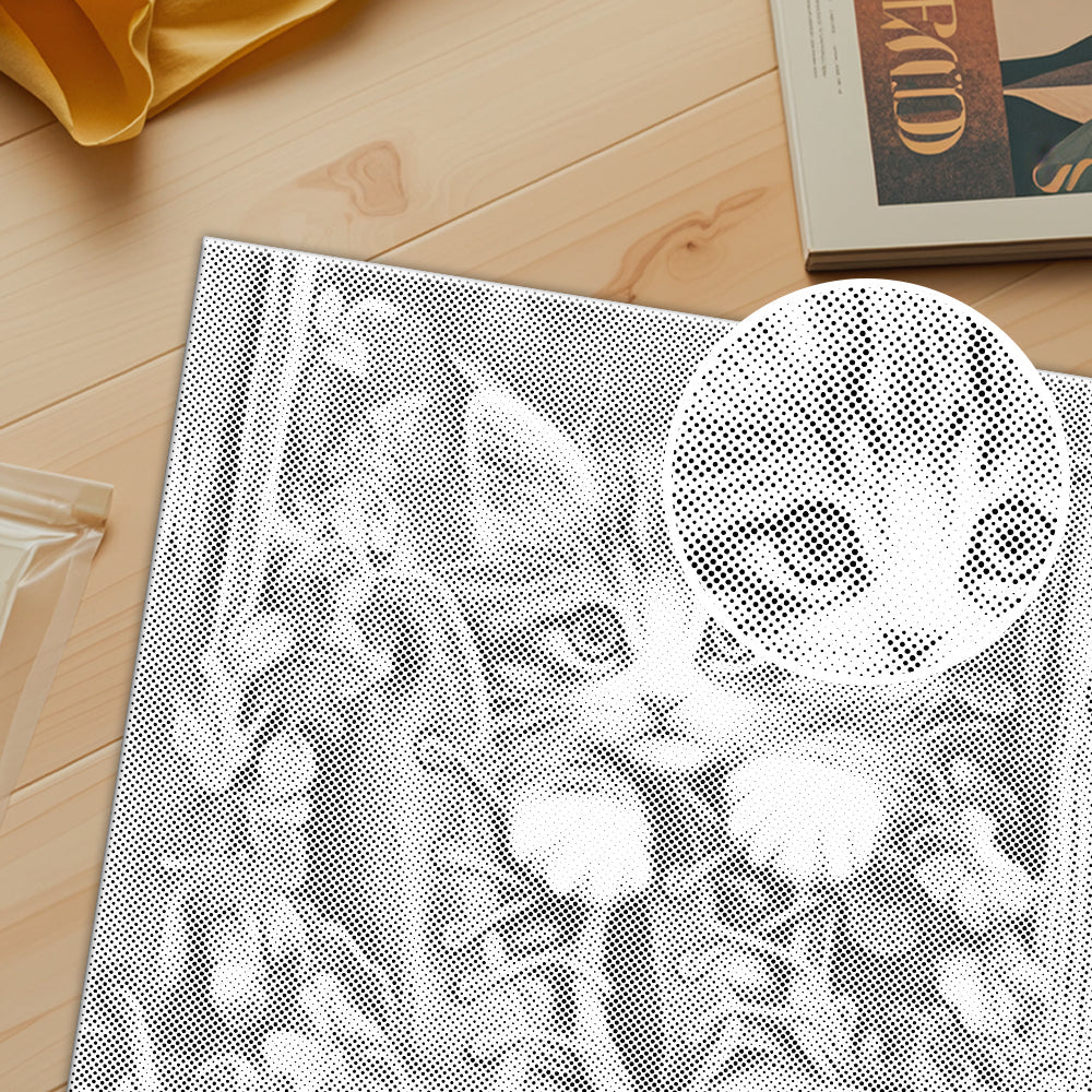 Chaton en bottes – Peinture à points