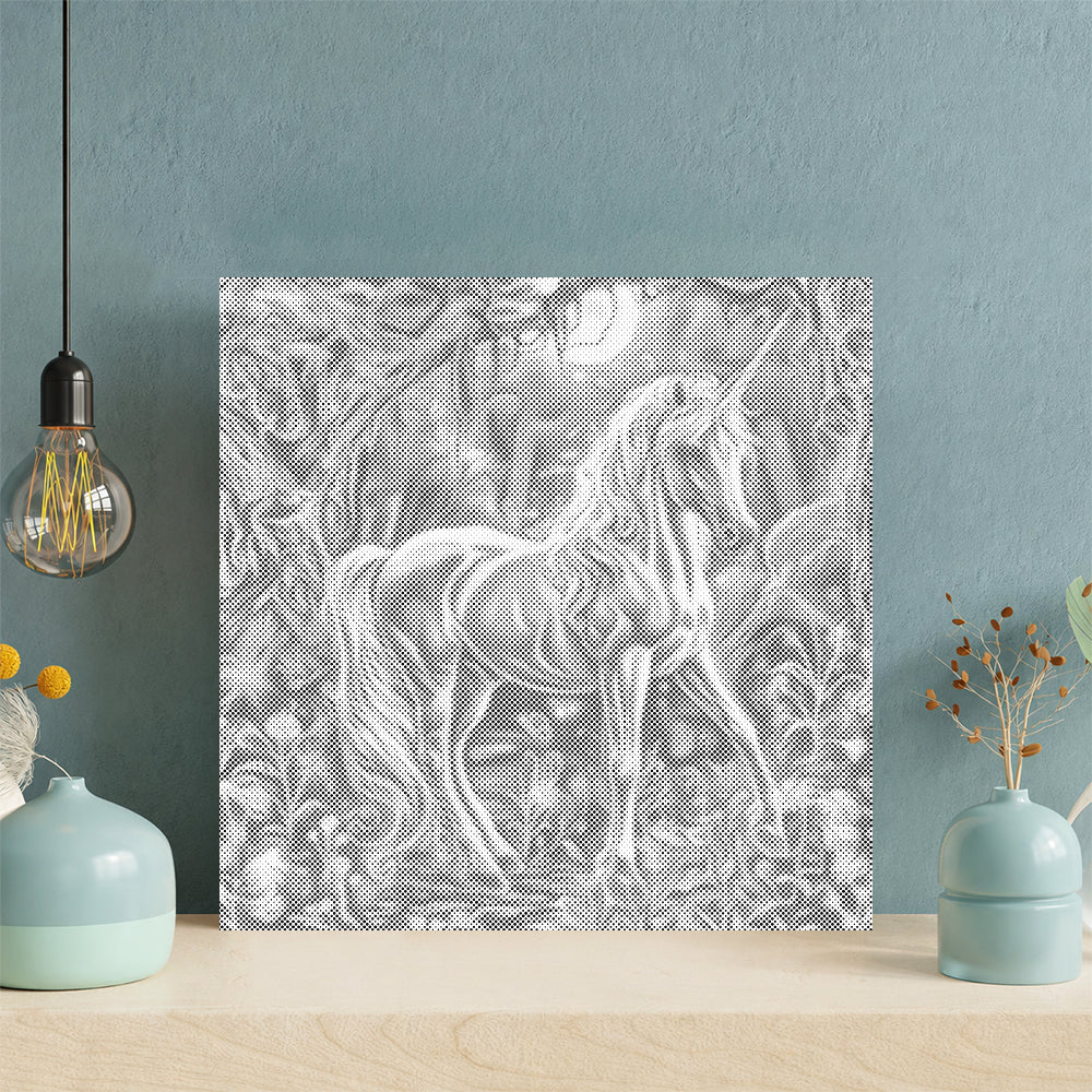 Licorne magique – Peinture à points