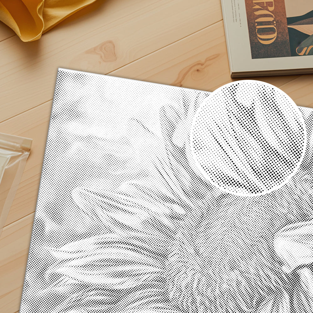 Tournesol ouvert – Peinture à points