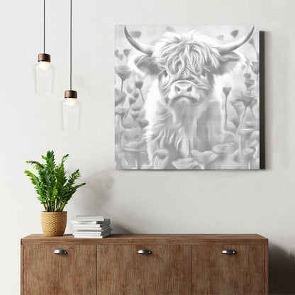 Veau rouge – Peinture à points