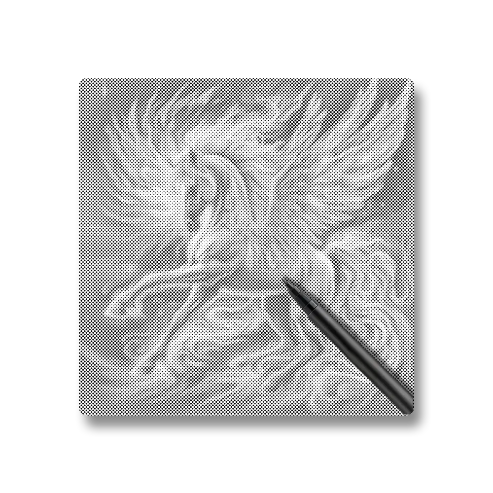 Pégase lumineux - Peinture à Points