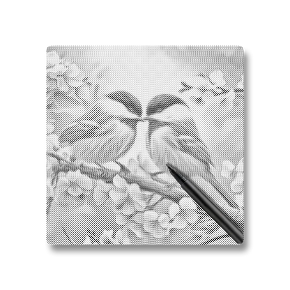 Inséparables - Peinture à Points