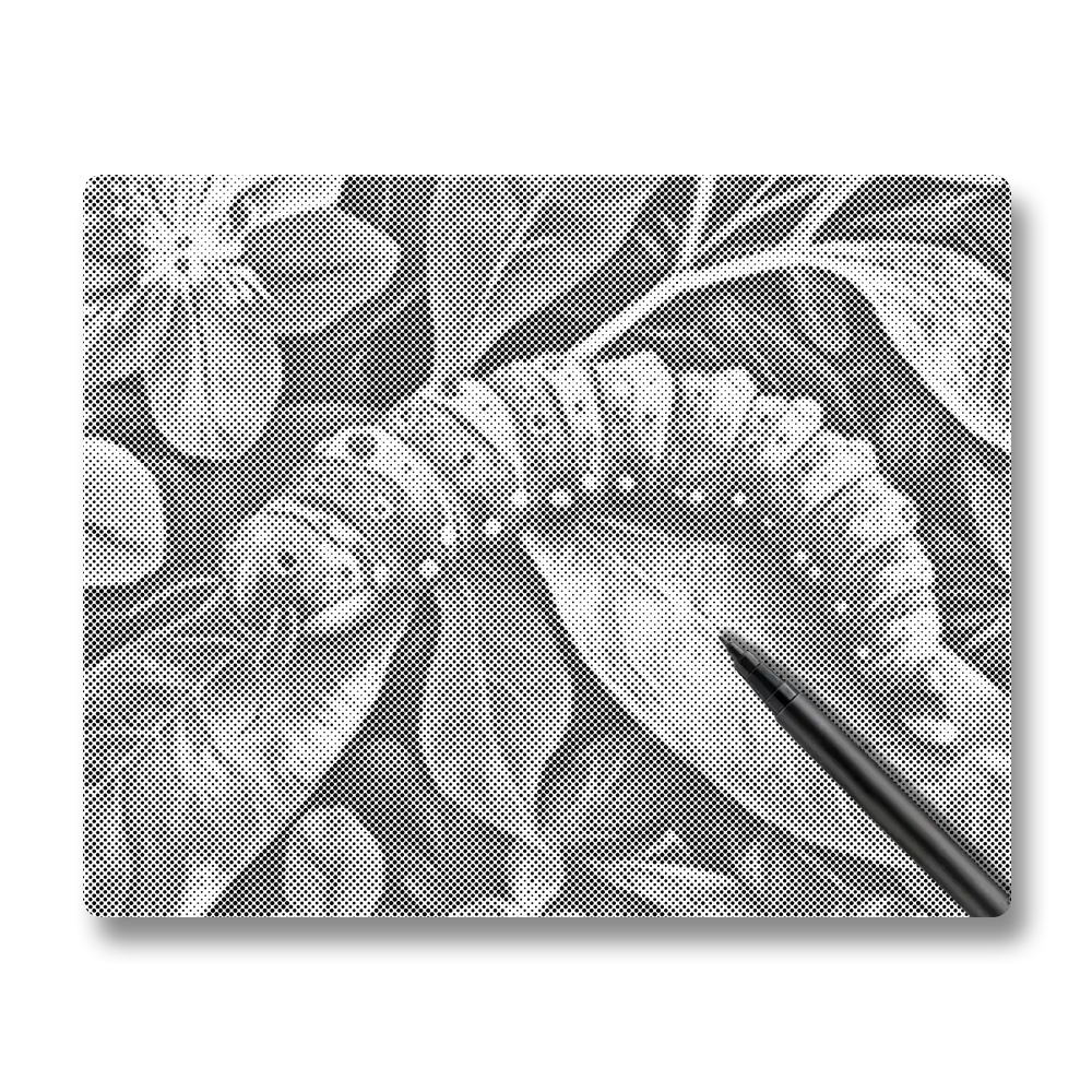 Chenille - Peinture à Points