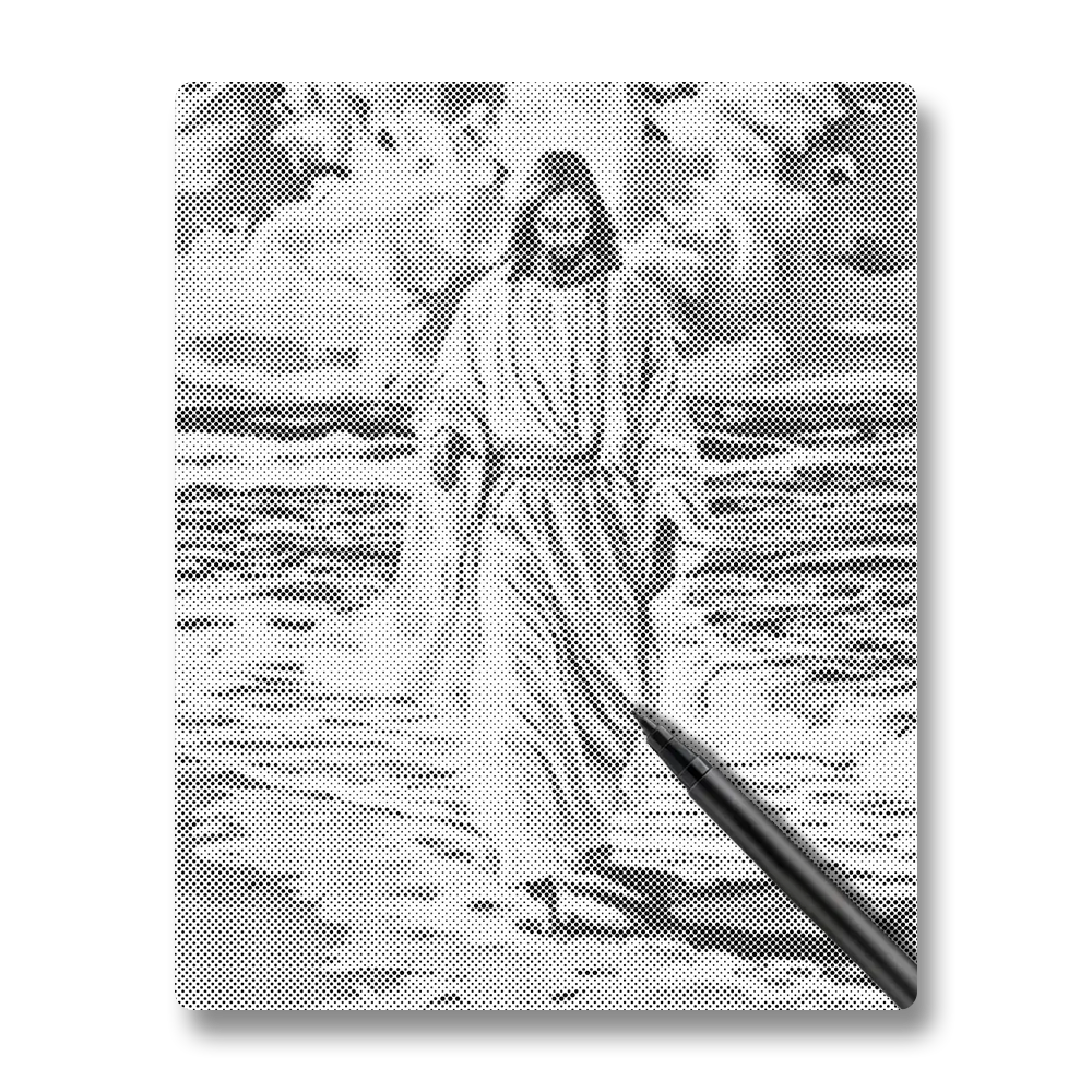 Rivage divin - Peinture à Points