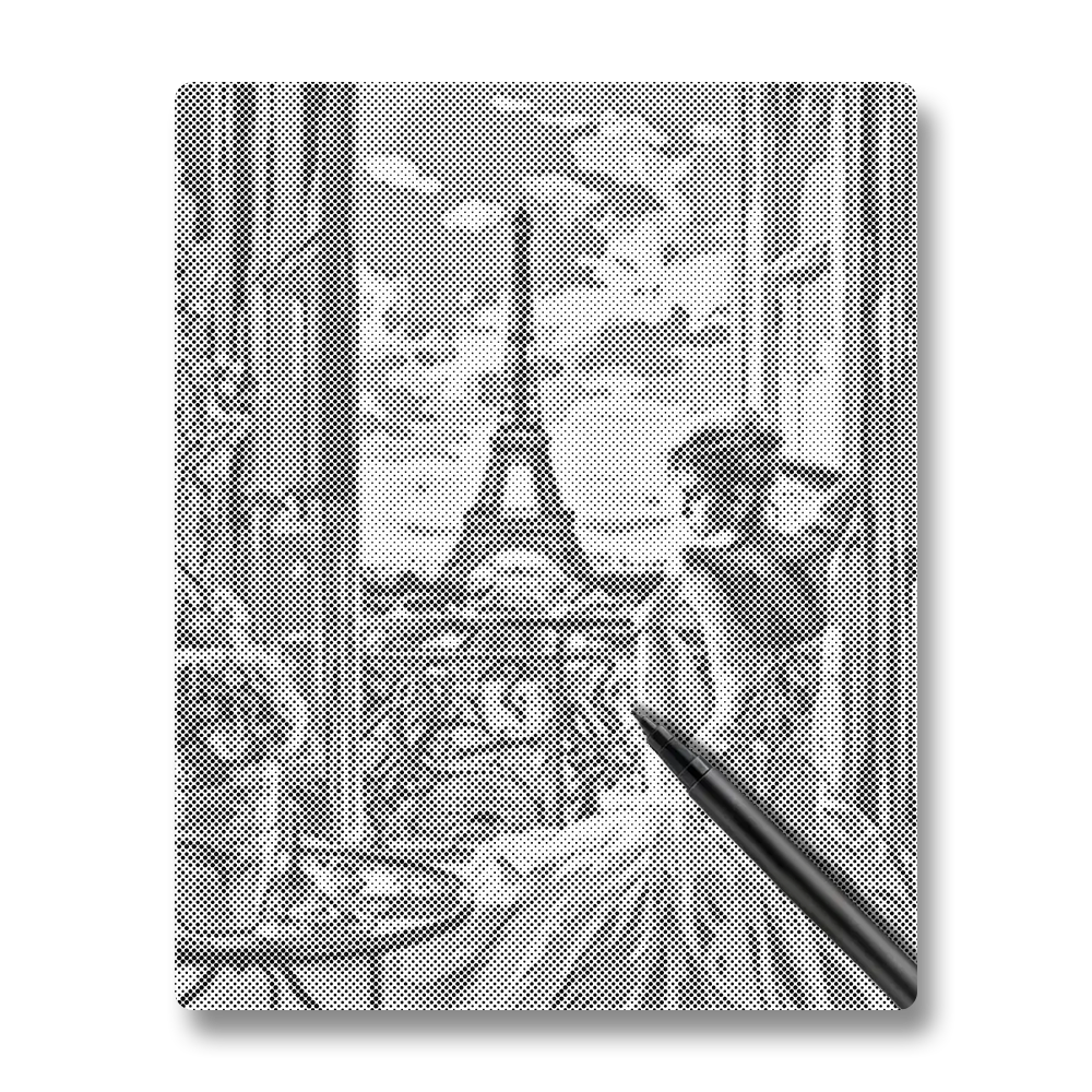 Rêve rose - Peinture à Points