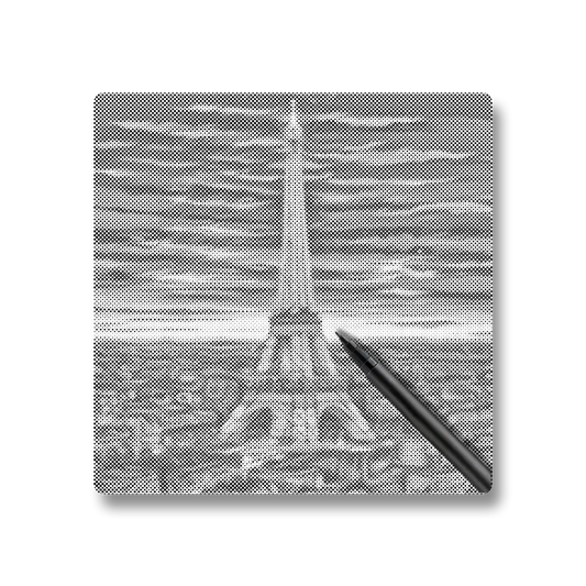 Tour Eiffel - Peinture à Points