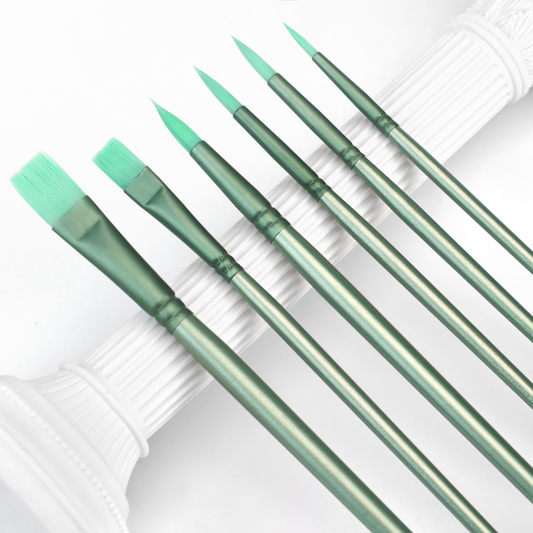 Ensemble de brosses en nylon (6 pièces)