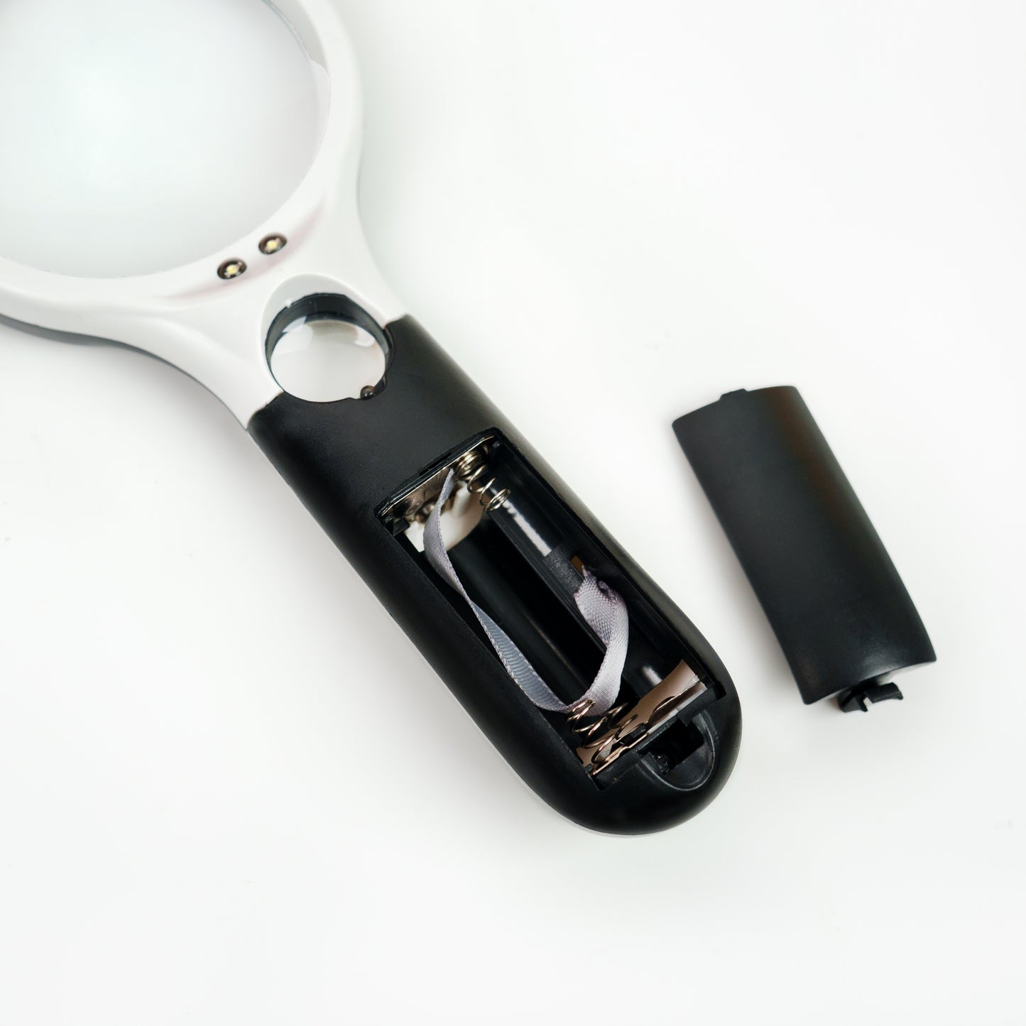 Loupe avec lumière LED