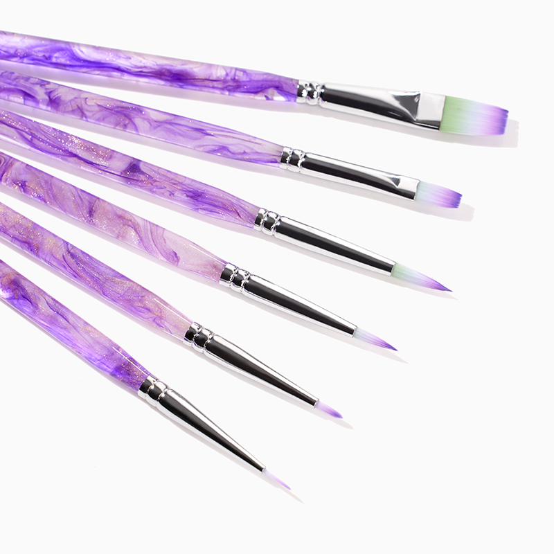 Pinceaux Purple Haze (6 pièces)