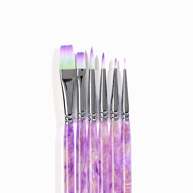 Pinceaux Purple Haze (6 pièces)