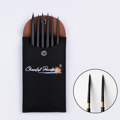 Pinceau professionnel amovible (6 pièces)