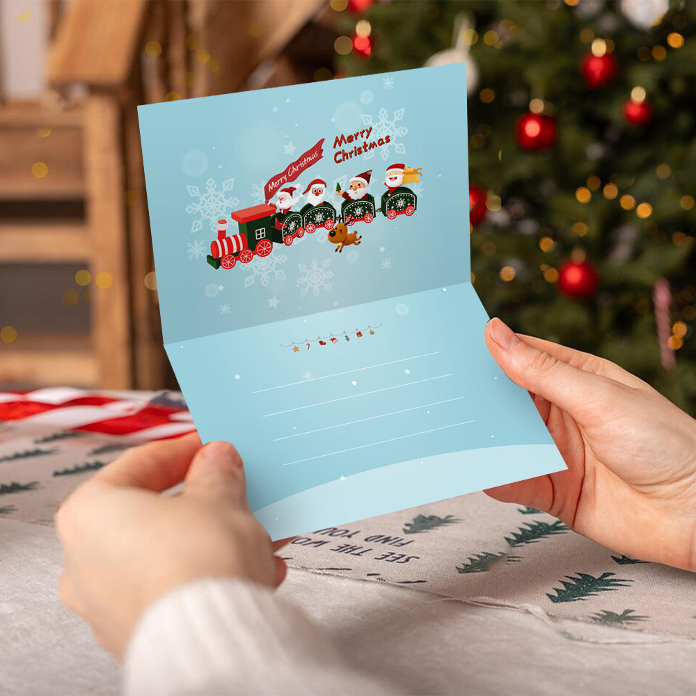 Carte de Noël I - Peinture par numéros