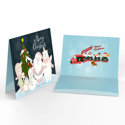 Carte de Noël I - Peinture par numéros
