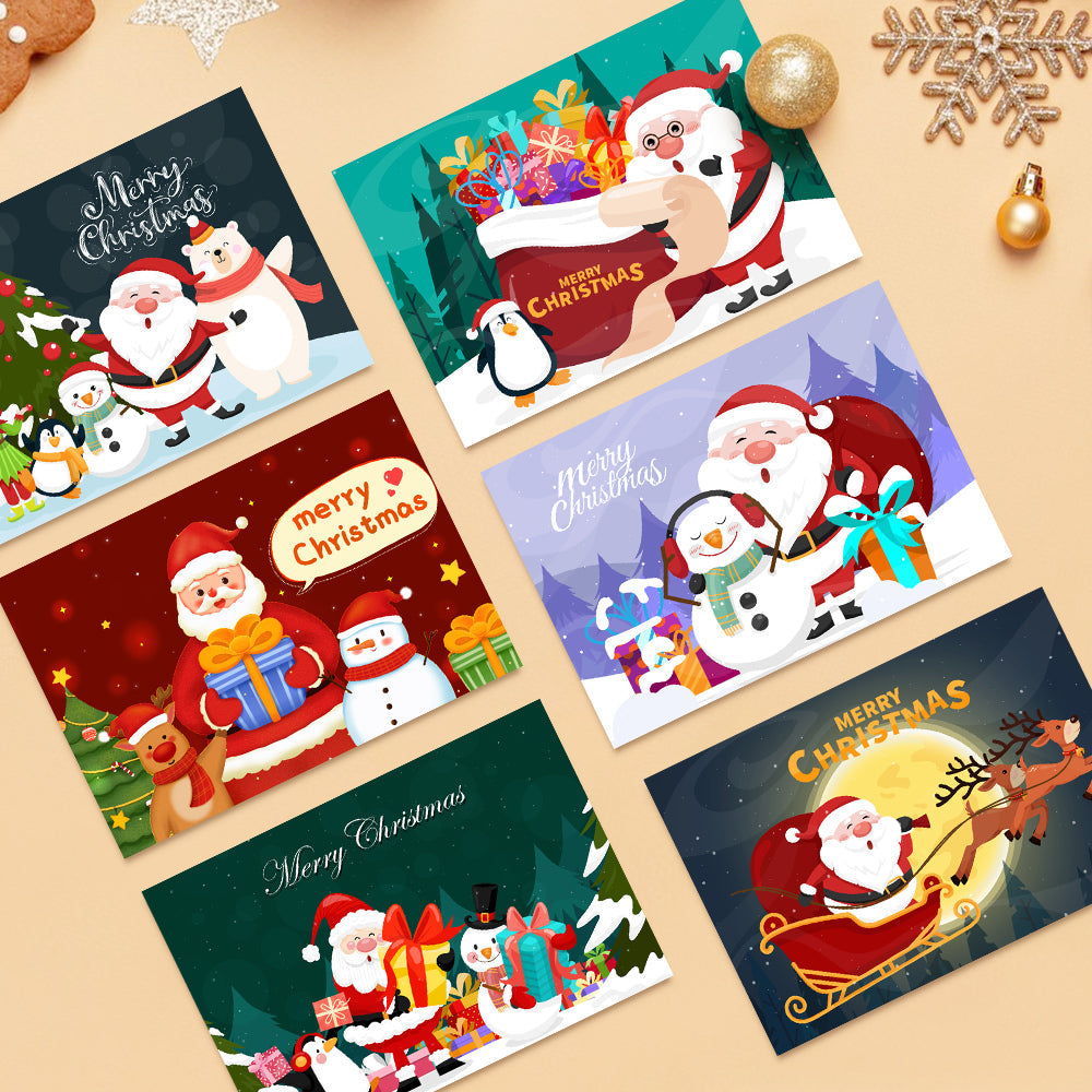 Carte de Noël I - Peinture par numéros