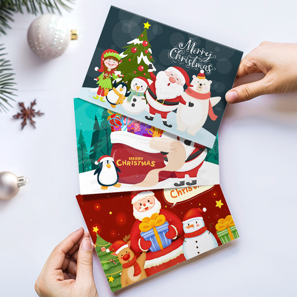 Carte de Noël I - Peinture par numéros
