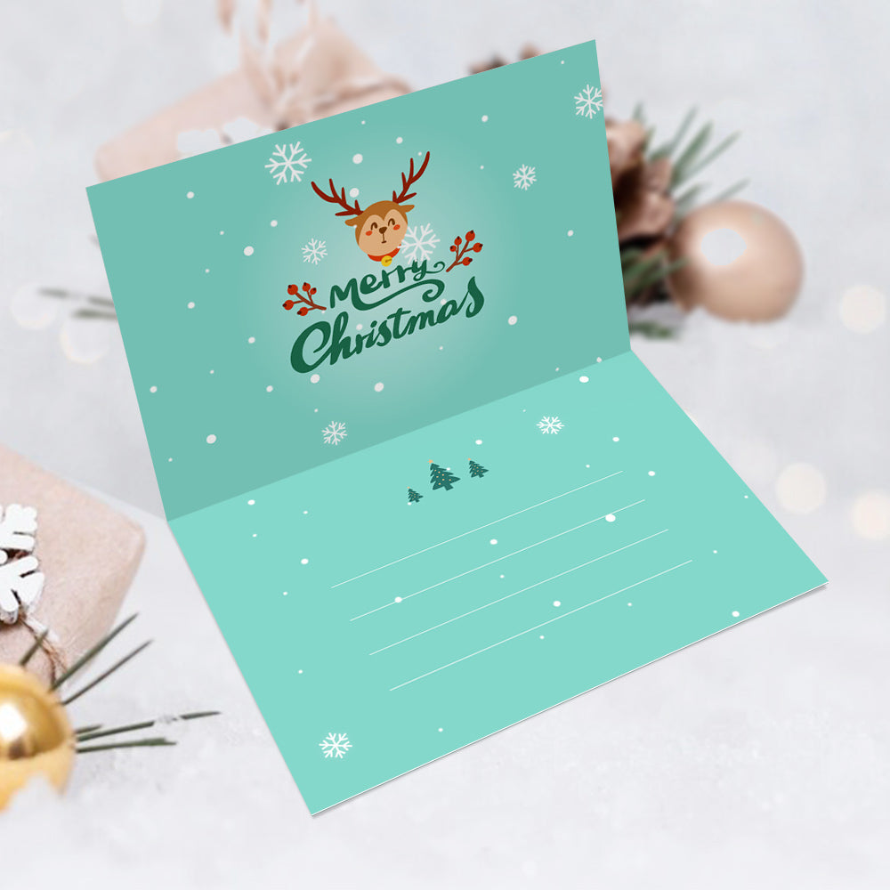 Carte de Noël I - Peinture par numéros