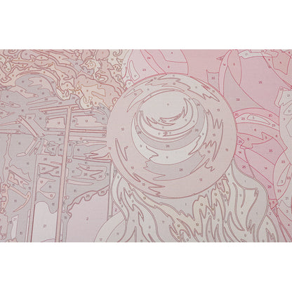 Crâne sombre – Peinture par numéros