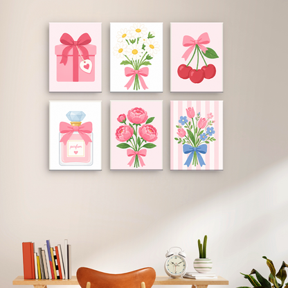 Nœuds, fleurs et cerises