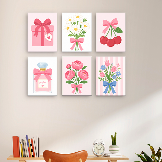 Nœuds, fleurs et cerises