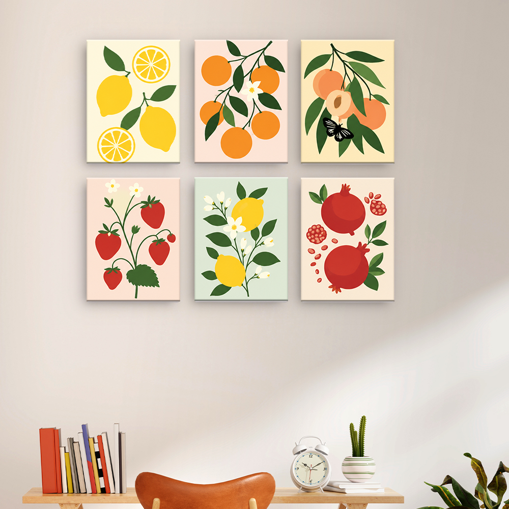 Jardin de fruits frais