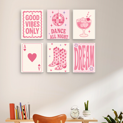 Ambiance rose festive