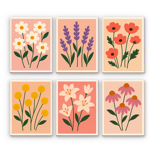 Fleurs simples du jardin