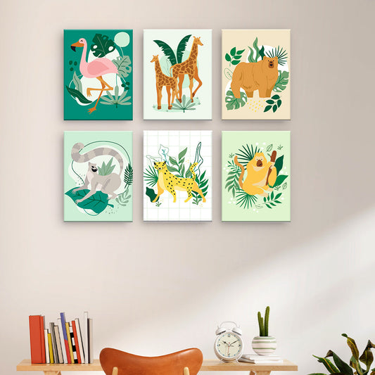 Animaux sauvages botaniques