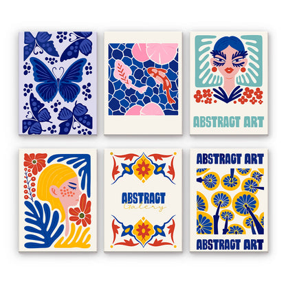 Art féminin abstrait