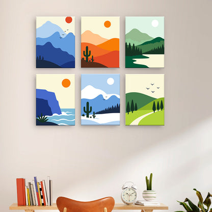 Paysages minimalistes