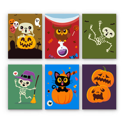 Personnages mignons d’Halloween