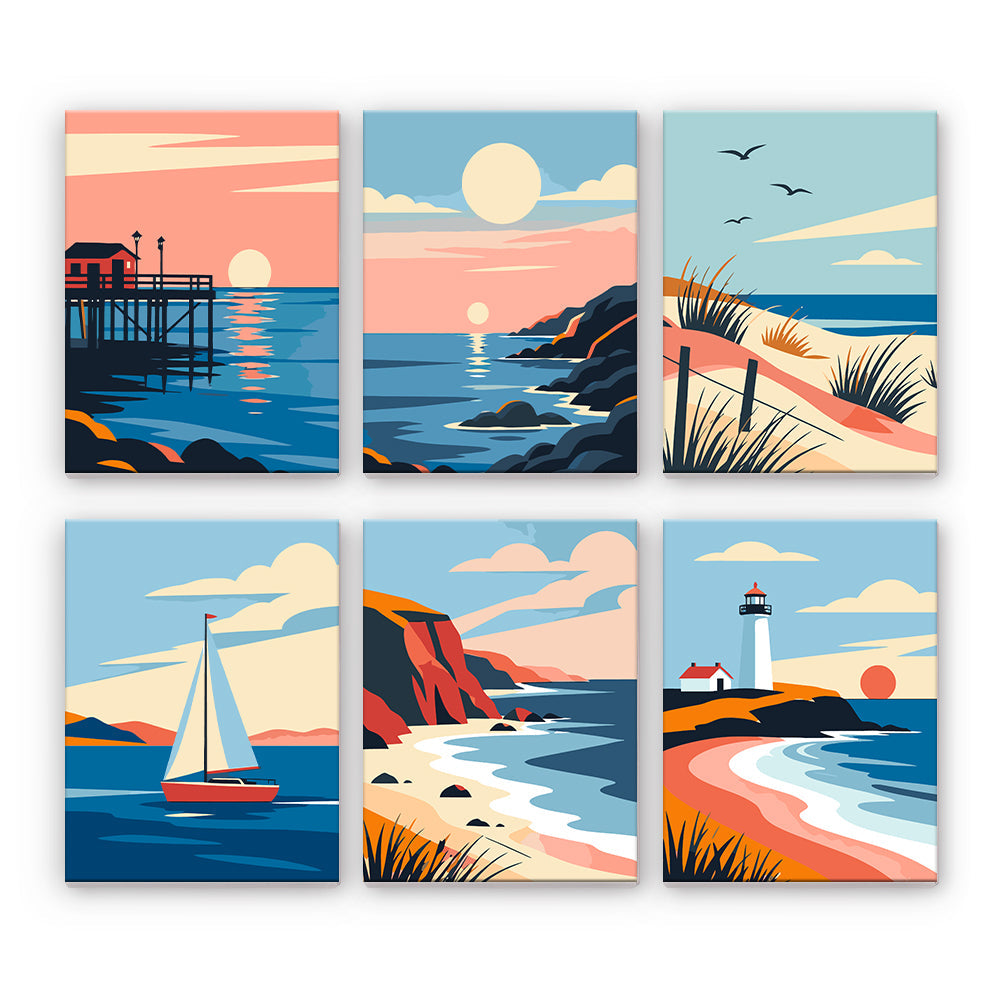 Paysages marins côtiers
