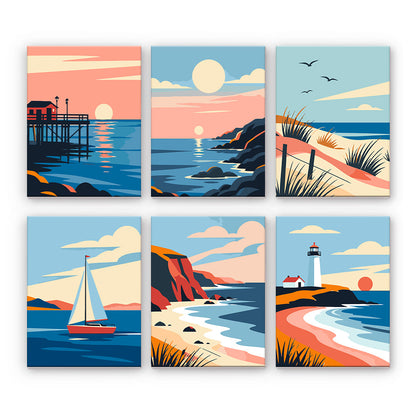 Paysages marins côtiers