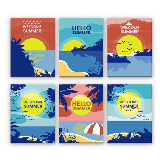 Affiches de plage d’été
