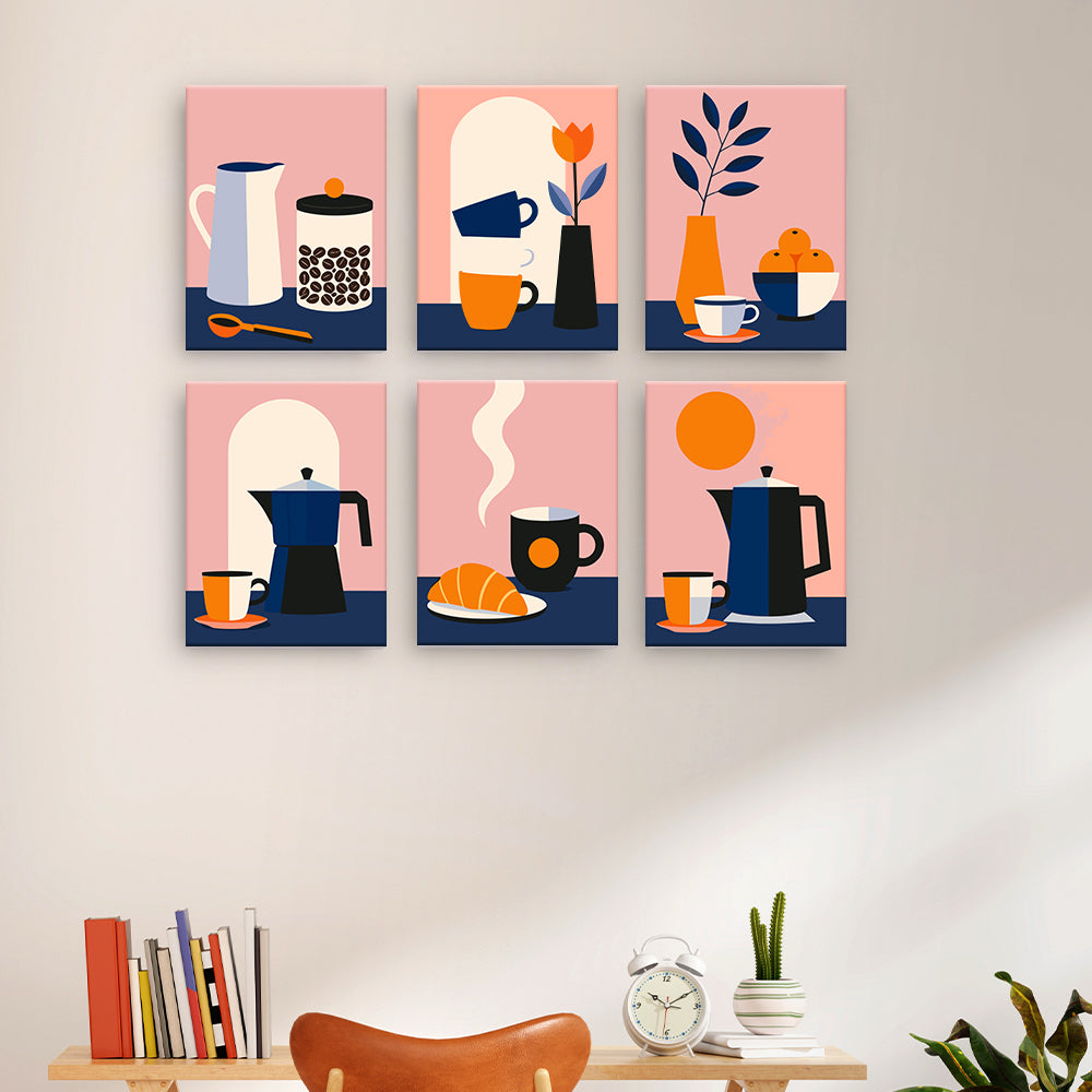 Moments de café modernes