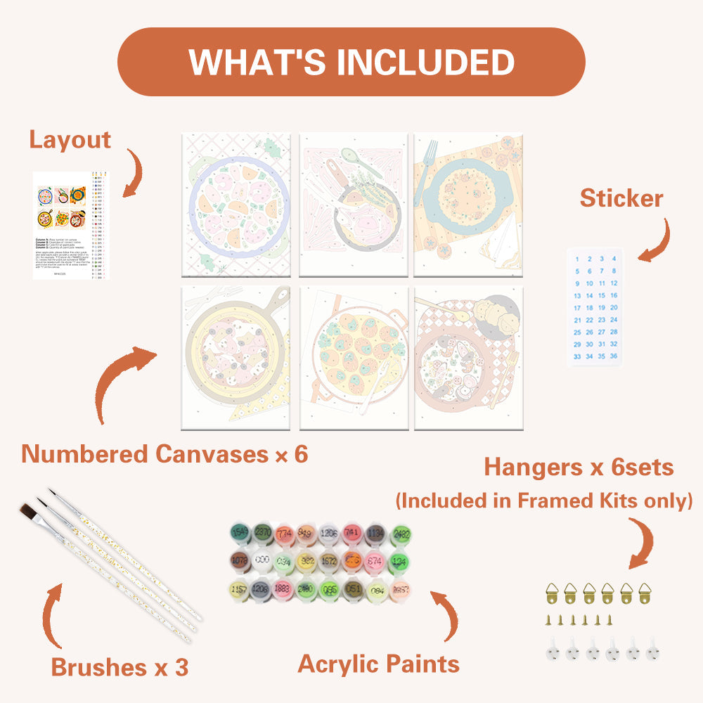 Illustrations de plats réconfortants