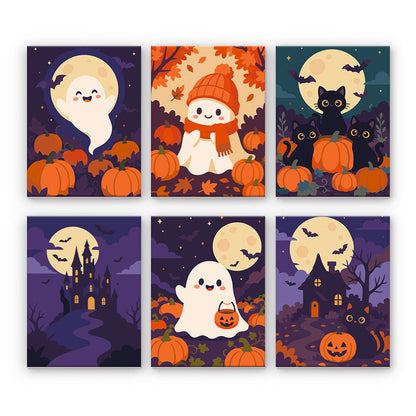 Fantômes d’automne mignons