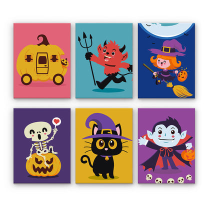 Personnages amicaux d'Halloween