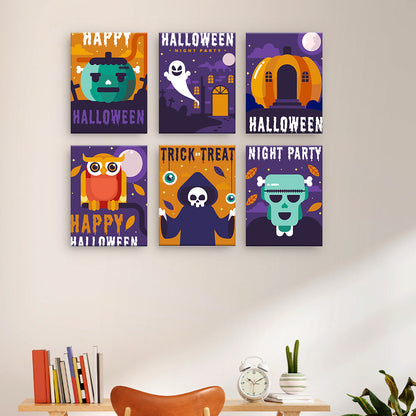 Affiches de fête d’Halloween