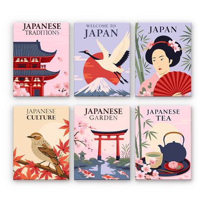 Affiches de la culture japonaise