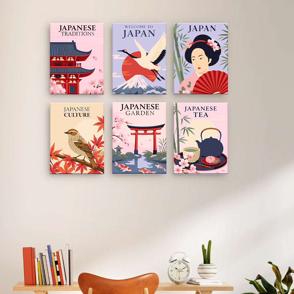 Affiches de la culture japonaise