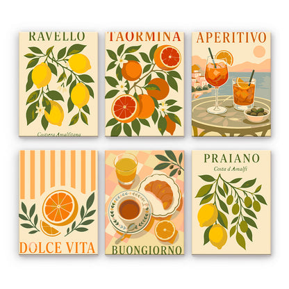 Citrons d'Amalfi et apéritif