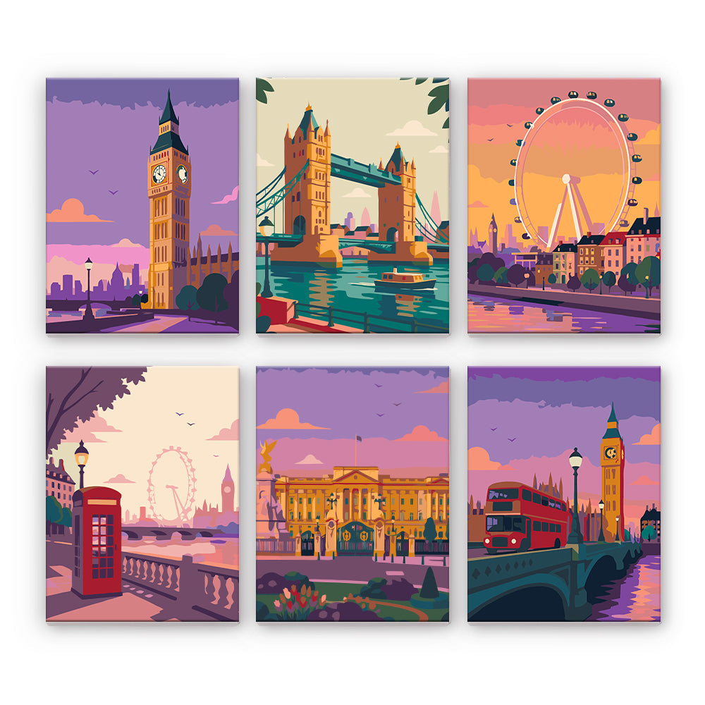 Scènes emblématiques de Londres