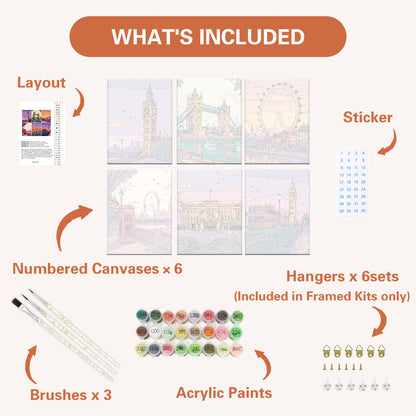 Scènes emblématiques de Londres