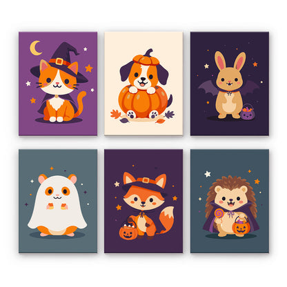 Personnages animaux d'Halloween