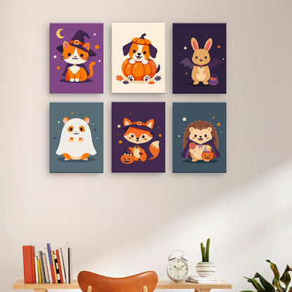 Personnages animaux d'Halloween