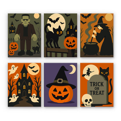 Scènes classiques d'Halloween