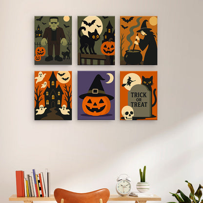 Scènes classiques d'Halloween