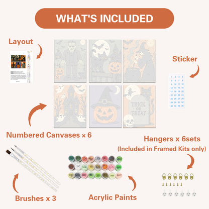Scènes classiques d'Halloween