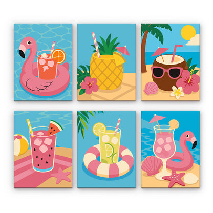 Boissons d'été tropicales